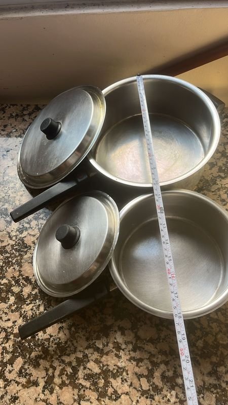 Dos ollas de acero inoxidable de alta calidad - imagen 3