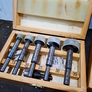 Set de Mechas Forstner y Fresas en Caja de Madera - imagen 2