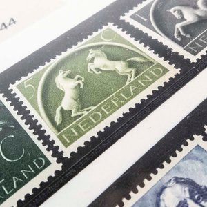Dos Series Completas de Sellos de Holanda (1943-1944) - imagen 2