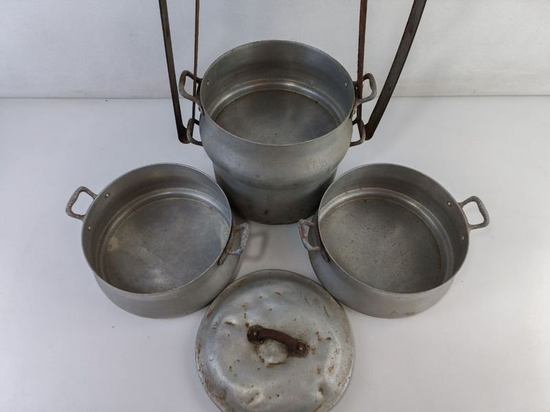Antiguas Viandas de Aluminio para la Cocina - imagen 3