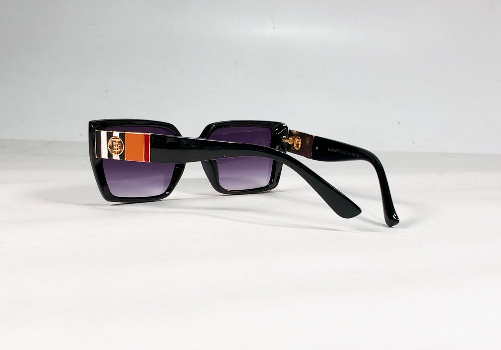 Lentes de sol para dama o caballero negro y morado - imagen 2