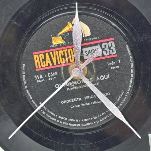 Reloj de Vinilo RCA Victor "Orquesta Típica" - imagen 3