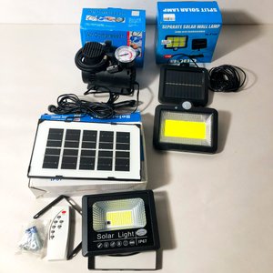 Lote siguiente: Compresor de Aire Portátil y Dos Focos Solares LED