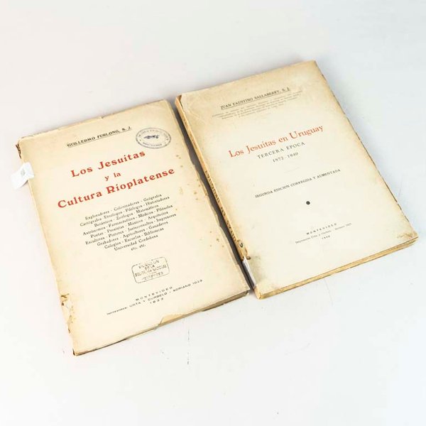 Dos Libros Históricos sobre Jesuitas en Uruguay y Rioplatense - imagen 1