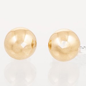 Par de Tornillos de Oro 18k - Diseño Clásico - imagen 1