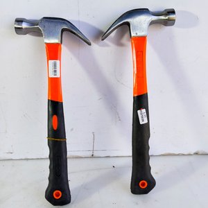 Dos Martillos de Carpintero con Mango Naranja - imagen 1