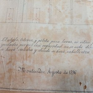 Antiguo Plano de Comisarías de Campaña para Artigas - Proyecto de 1896 - imagen 7