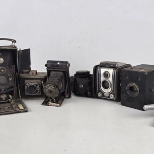 Lote anterior: Lote de 5 Cámaras Fotográficas Antiguas para Decoración