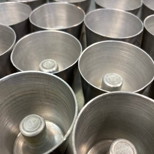 26 Flaneras Individuales de Aluminio, Dos Modelos - imagen 3