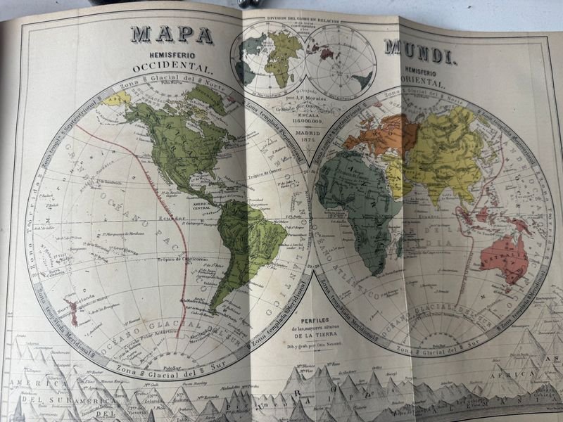 Tres Tomos de Geografía Universal por Malte-Brun - imagen 4