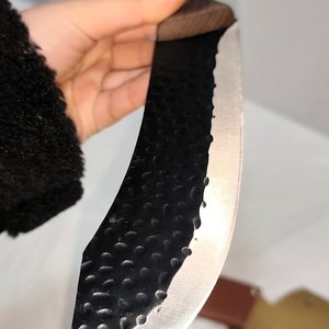 Cuchillo Bowie Nuevo con Empuñadura de Madera y Funda de Cuero - imagen 4