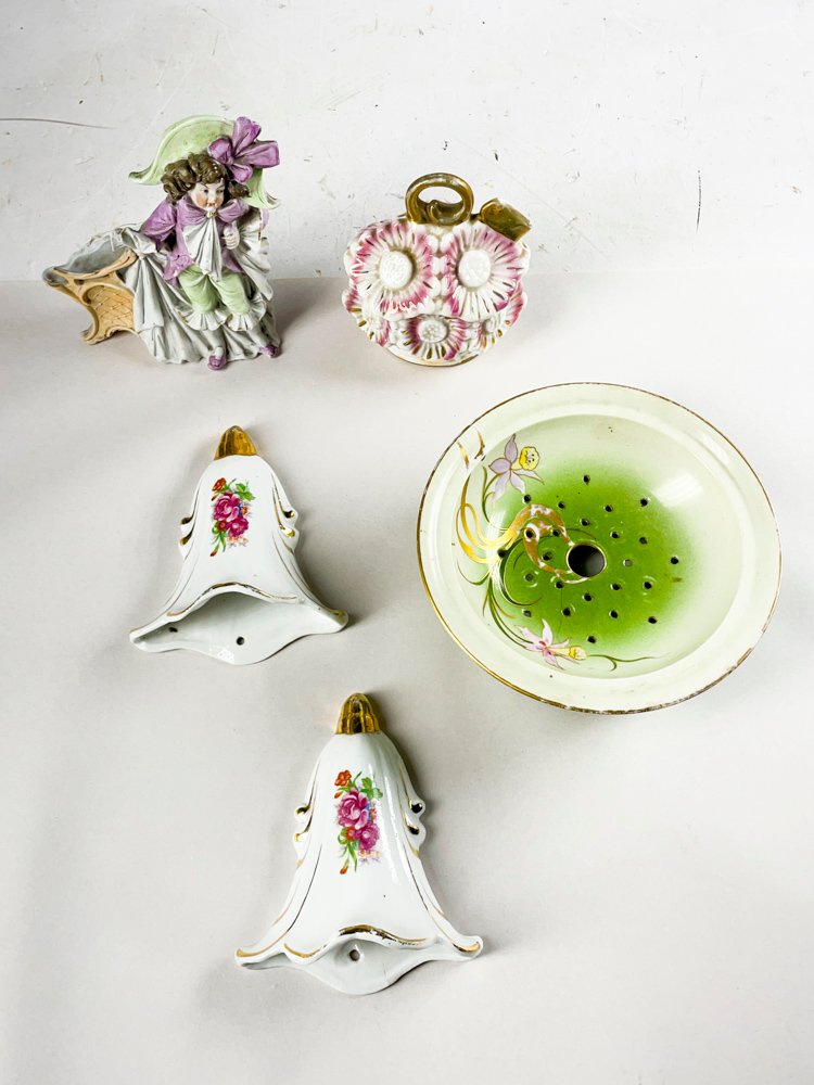 Figuras de porcelana francesa y decoración para jardín - imagen 2
