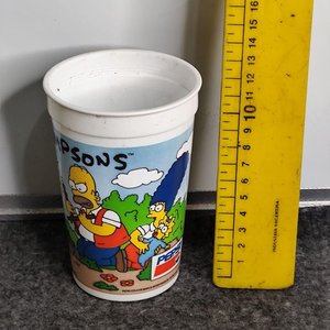 Vaso Coleccionable "Los Simpson" Pepsi Años 90 - imagen 3