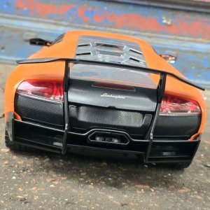 Réplica Lamborghini Murciélago LP 670-4 SV Naranja - imagen 7