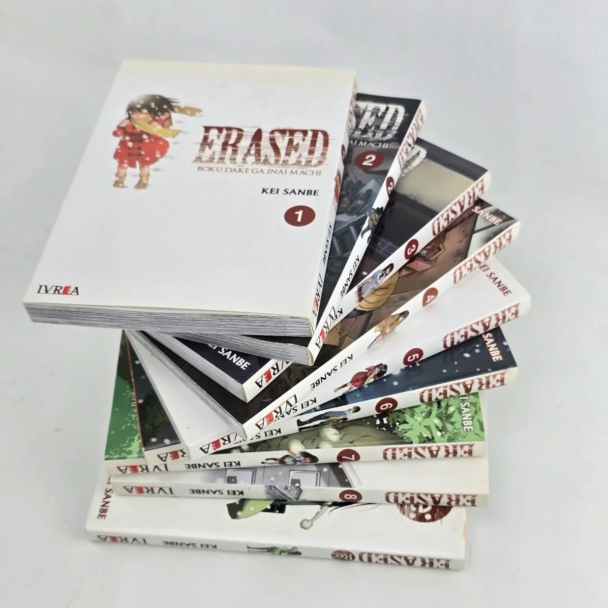 Manga Erased (Boku Dake Ga Inai Machi) Completo 8 Tomos + Re en Español