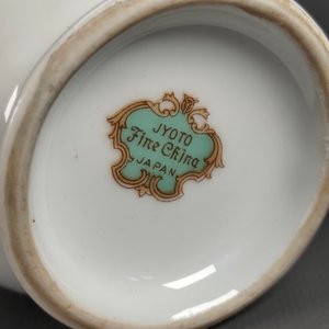 Juego de Café Japonés "Jyoto" con Cafetera, Azucarero, Lechera y 5 Dúos de Taza y Plato - imagen 9