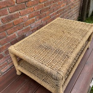 Mesa Ratona Rectangular de Fibra Natural - imagen 2