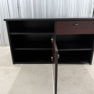Rack ocredenza auxiliar con puerta y cajón - imagen 2
