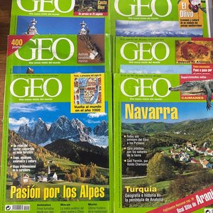 Lote anterior: Revistas GEO: Viajes, Naturaleza y Cultura