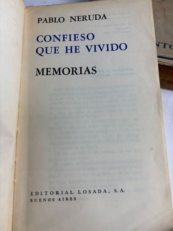 Colección de libros de poesía de Pablo Neruda - imagen 6