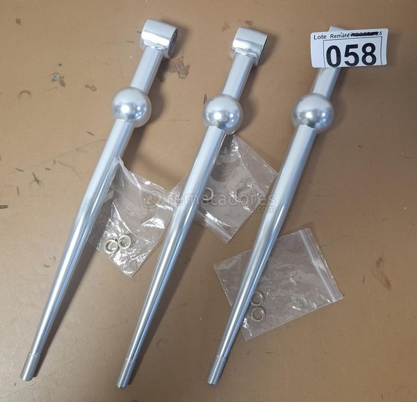 Set de 3 Palancas de Cambio Universales de Aluminio Pulido