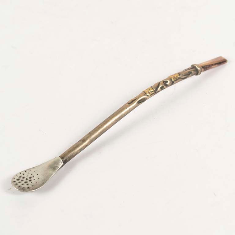 Lote anterior: Bombilla platería criolla - Medidas: 21cm