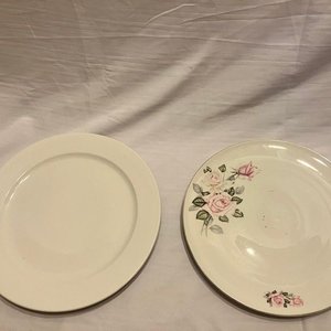 Lote de dos platos antiguos o vintage - imagen 3