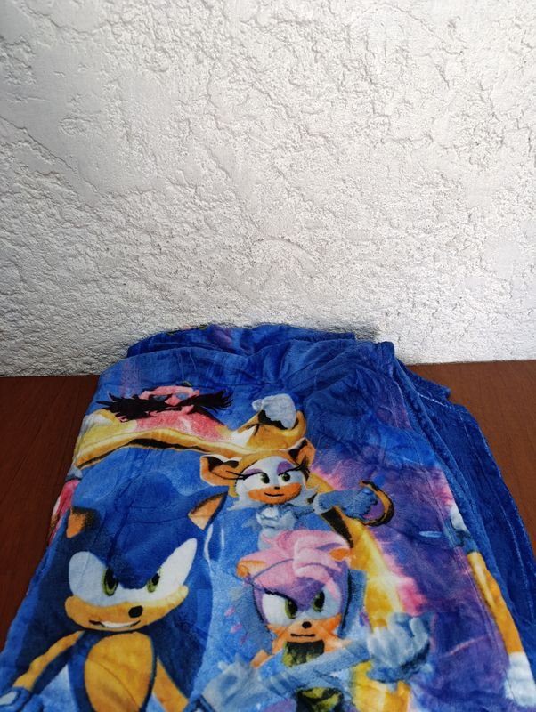 Frazadas de Sonic y Mini para hogar - imagen 2