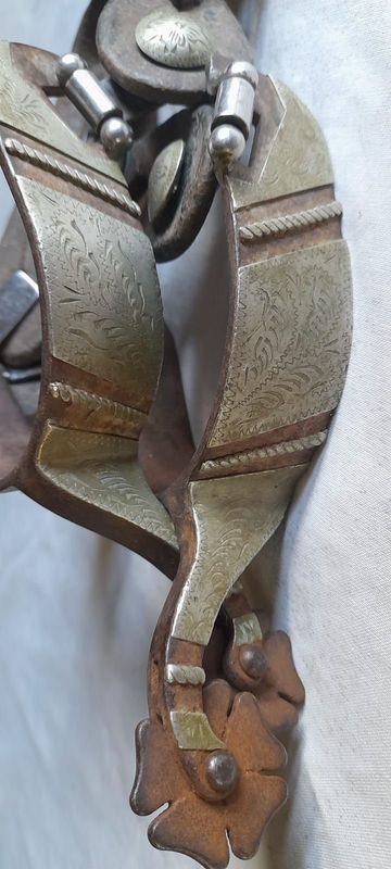 Espuelas de rodeo Norteamérica para coleccionistas - imagen 3