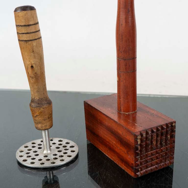 Machacador de madera y pisapapas para almacenamiento - imagen 2