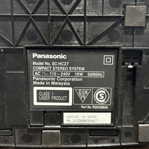 Equipo de Música Panasonic SC-HC27 con Control Remoto - imagen 7