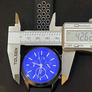 Reloj Armani Exchange AX2613 Cronógrafo Esfera Azul Caja Negra Hombre - imagen 7