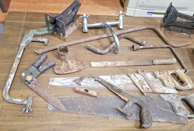 Lote de herramientas antiguas y desusadas - imagen 3