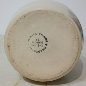 Jarra de Gres Ye Monks Whisky - Cerámica Escocesa Años 70 - imagen 5