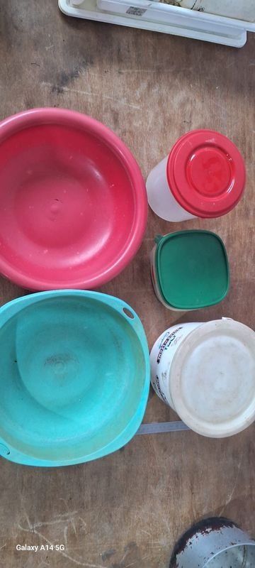 Set de Recipientes Plásticos para Cocina