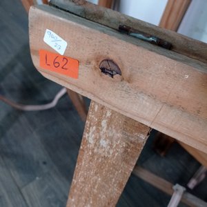 Lote de 4 Caballetes de Madera Plegables - imagen 5