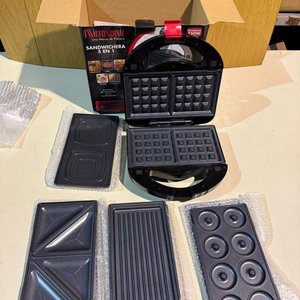Sandwichera Microsonic 5 en 1 con Placas Intercambiables - imagen 3