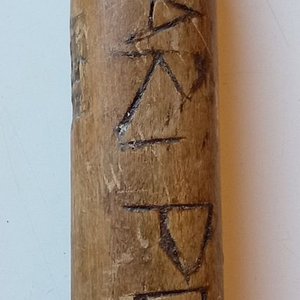 Cuchillo Nakiri Japonés Artesanal Acero Carbono Hoja 20cm Mango Madera - imagen 4