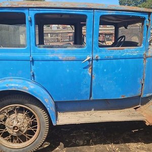Dodge Cuatro Puertas Año 1930 Azul - imagen 2