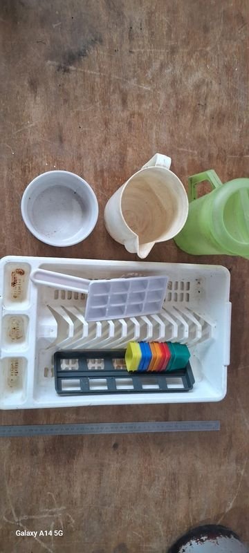 Juego de Escurridor de Vajilla con Accesorios y Jarra