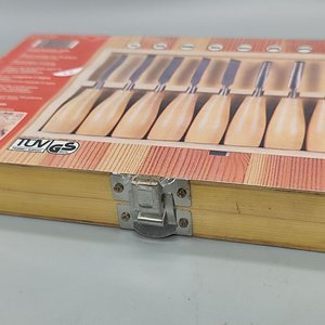 Juego de 10 Gubias para Madera en Caja de Madera - imagen 5