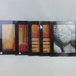 Lote anterior: Set de 5 Cuadros Decorativos 'Wild Art Range' Abstractos y de Piedras