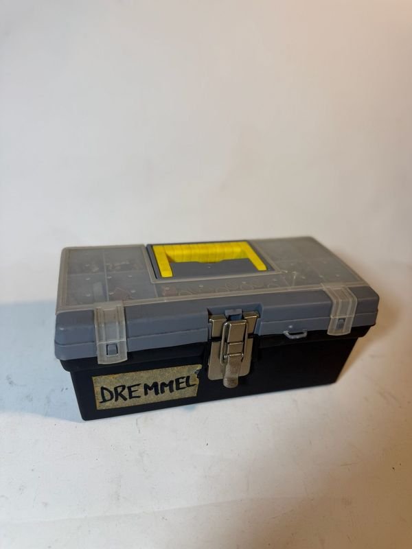 Valija Dremel con Insumos para Torno de Mano