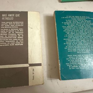 Libros "Mas Amor que Petróleo" y "El Tambor de Hojalata" de Gunter Grass - imagen 2