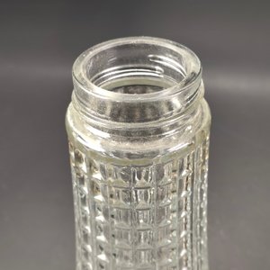 Jarra Italiana de Vidrio con Detalles Metálicos Plateados - imagen 12