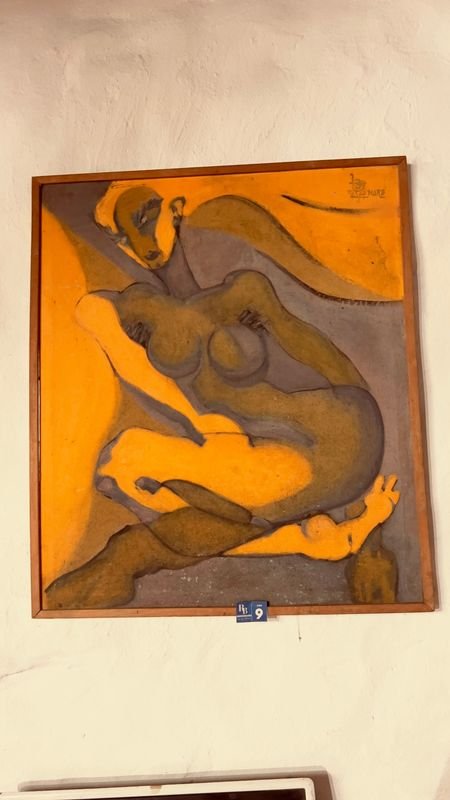 Pintura de figuras reclinadas por Salteno - imagen 2