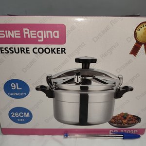 Olla a Presión Disine Regina de Aluminio, 9 Litros, Nueva en Caja - imagen 5