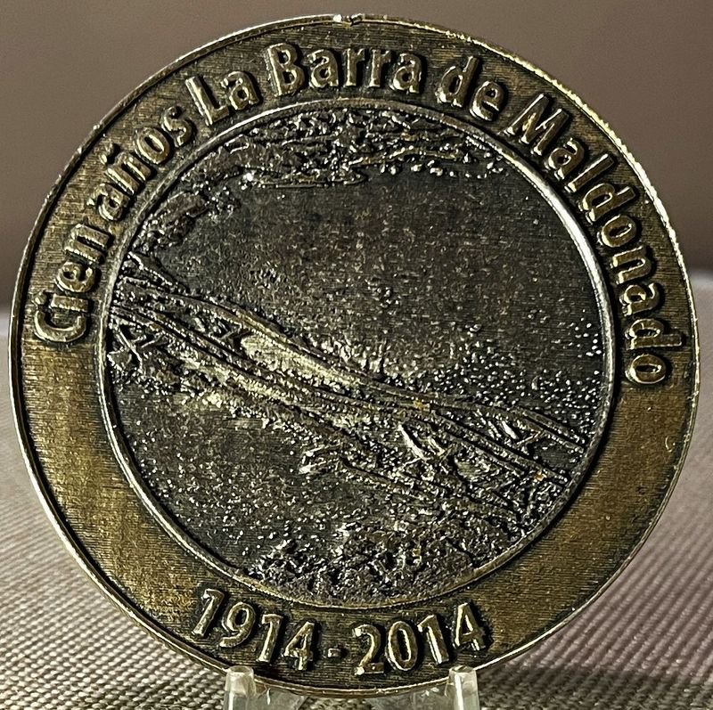 Medalla Conmemorativa 100 Años La Barra de Maldonado 1914-2014