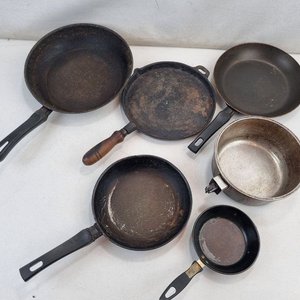 Set de 6 Piezas de Cocina: Sartenes y Cacerola Essen de Hierro Fundido - imagen 3