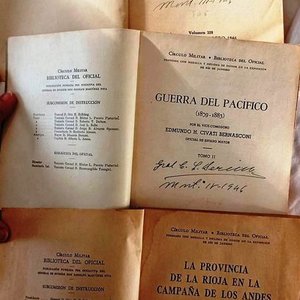 Lote de 3 Libros Históricos: Guerra del Pacífico y Provincia de La Rioja (1946) - imagen 2